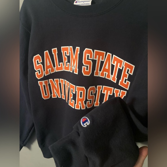 Champion Salem State University Crew Sweater (S) - Picture 2 of 3